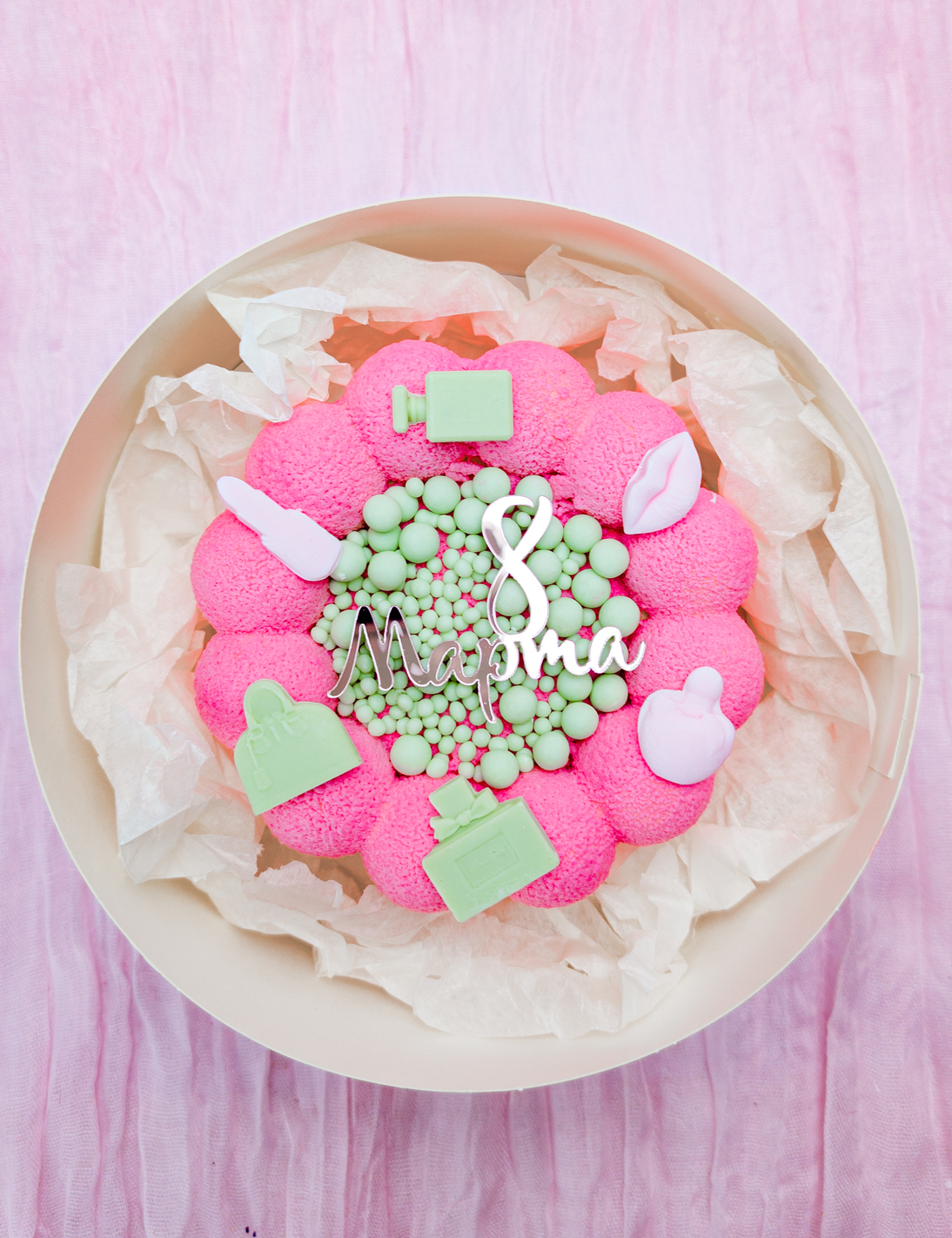 Муссовый бенто "8 марта"