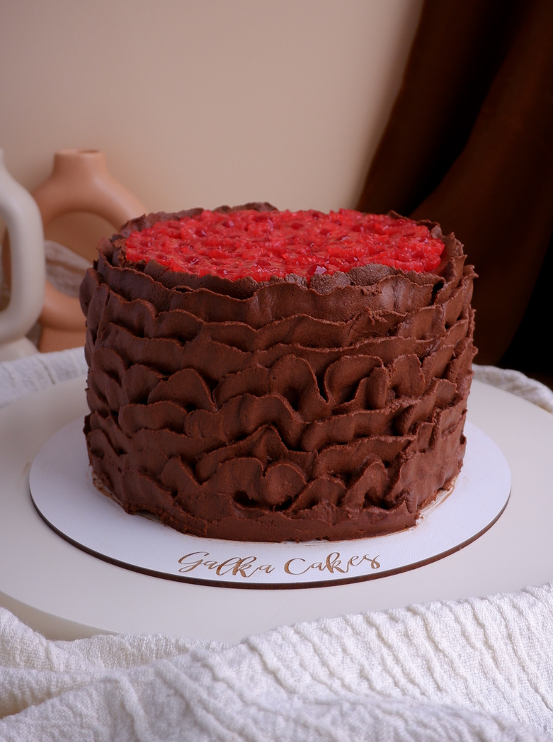 Декор Малина в шоколаде Декор Малина в шоколаде