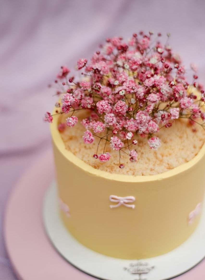 Бенто-торт "Комнатный цветок"