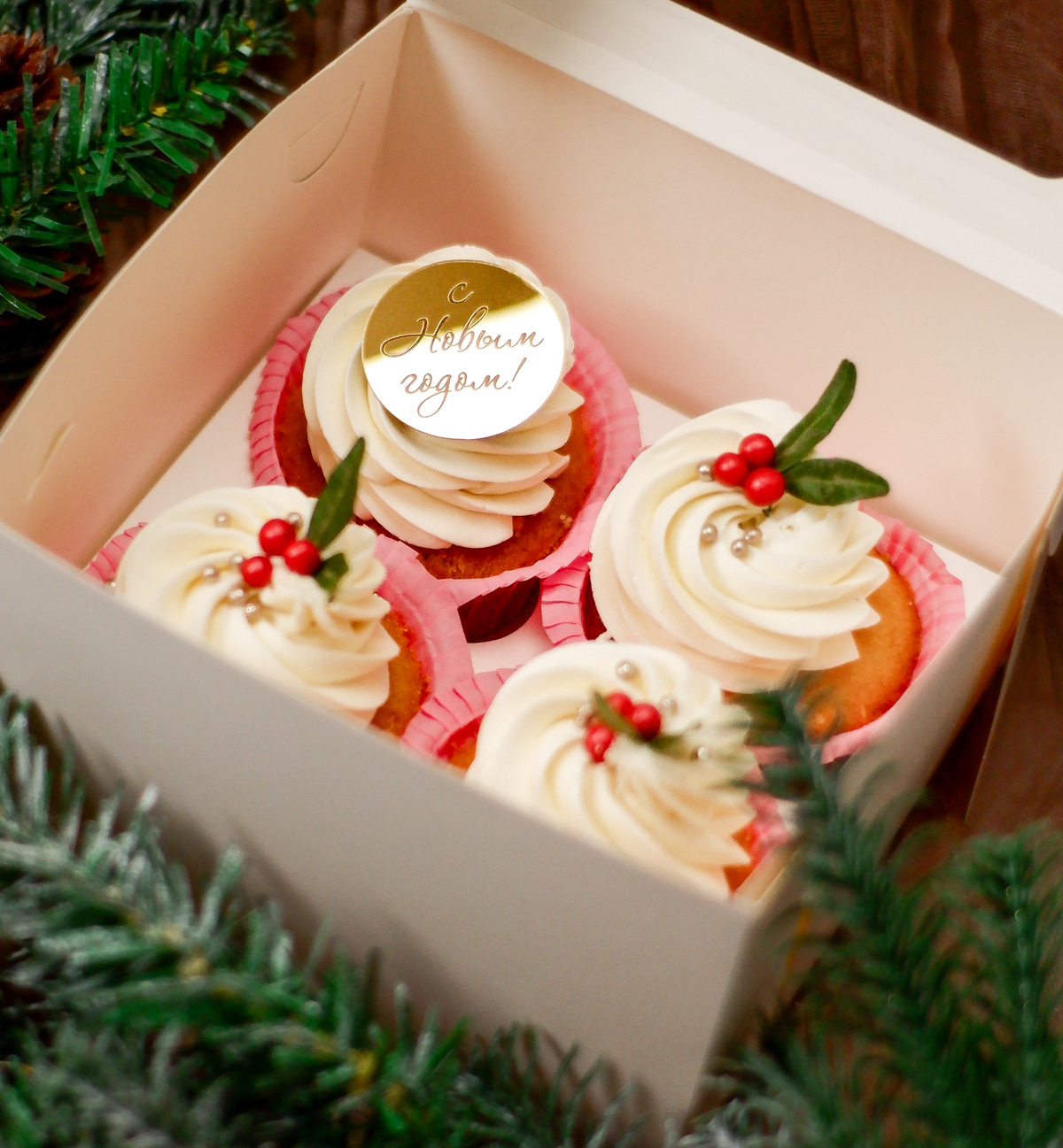 Капкейки С Новым годом!