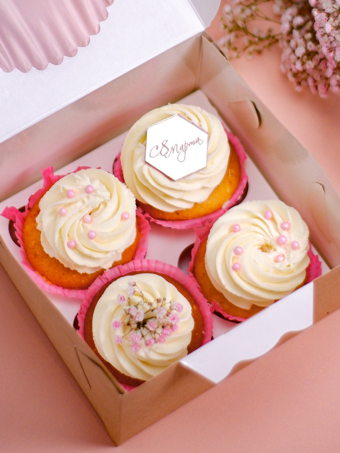 Набор капкейков "С 8 марта!"