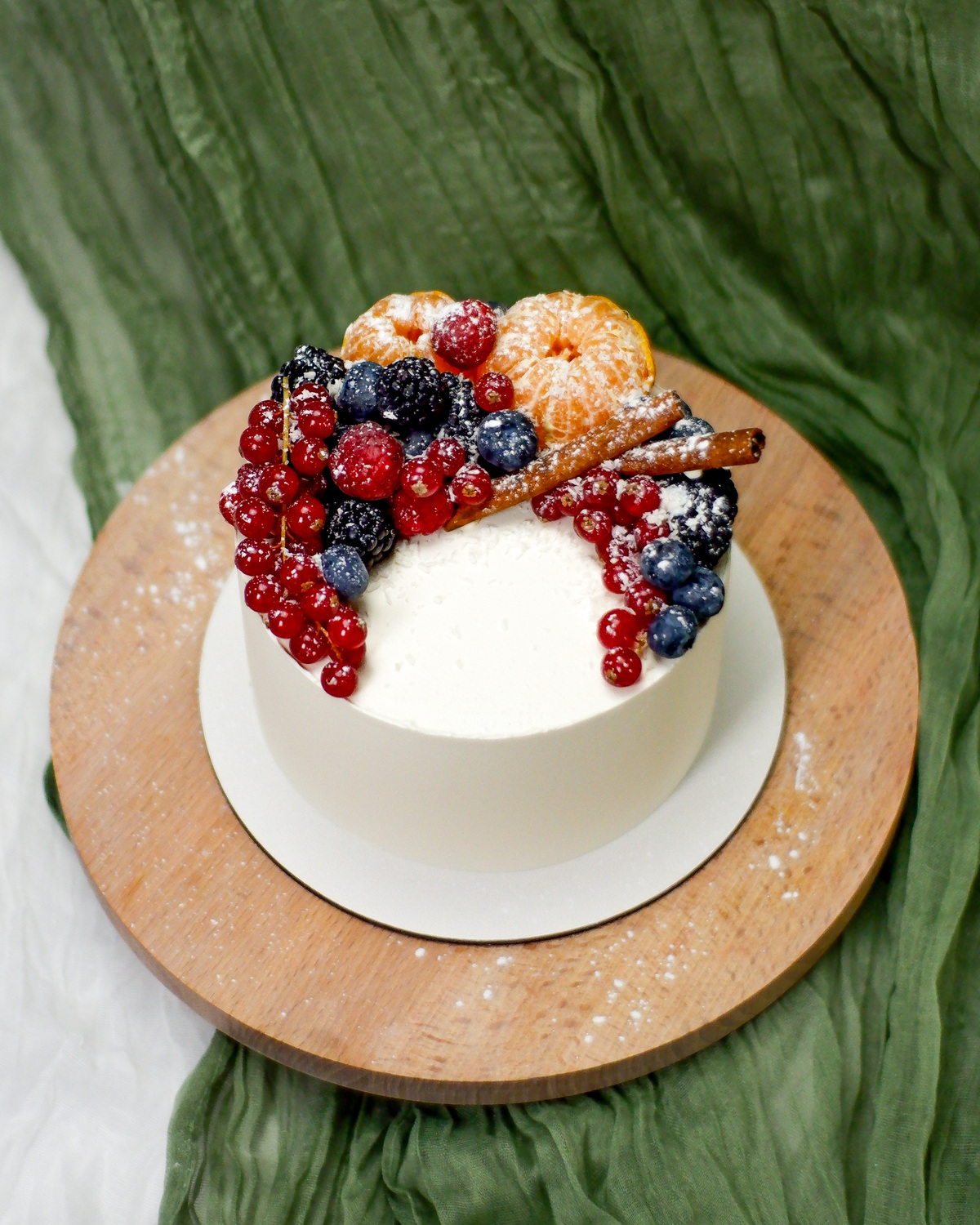 Торт Зимние Ягоды