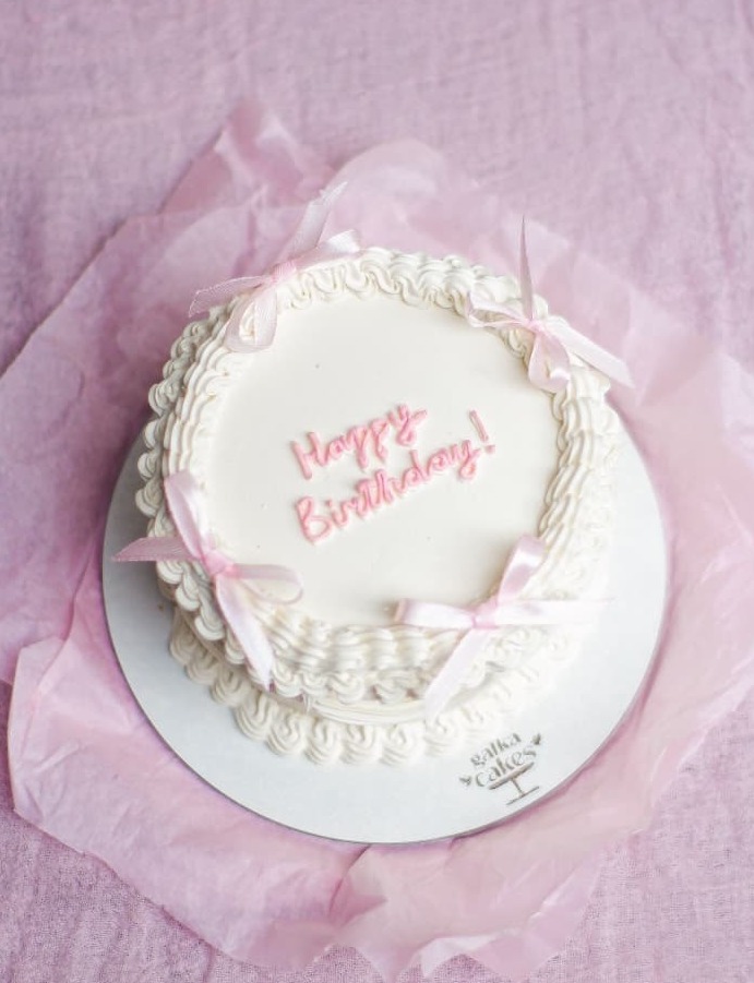 Бенто-торт "Банты"