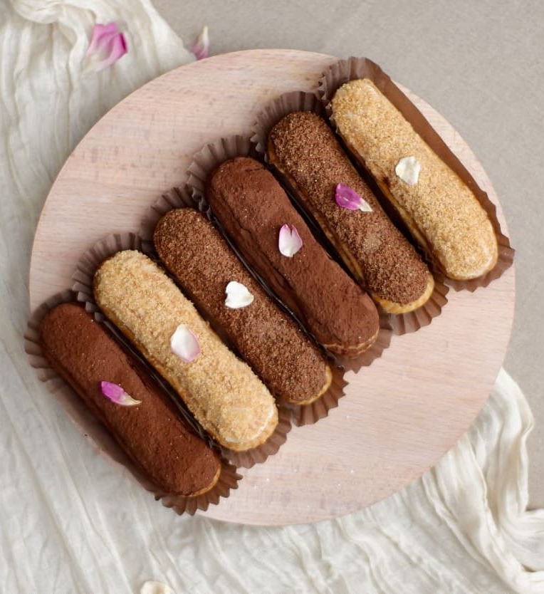 Эклеры с заварным кремом